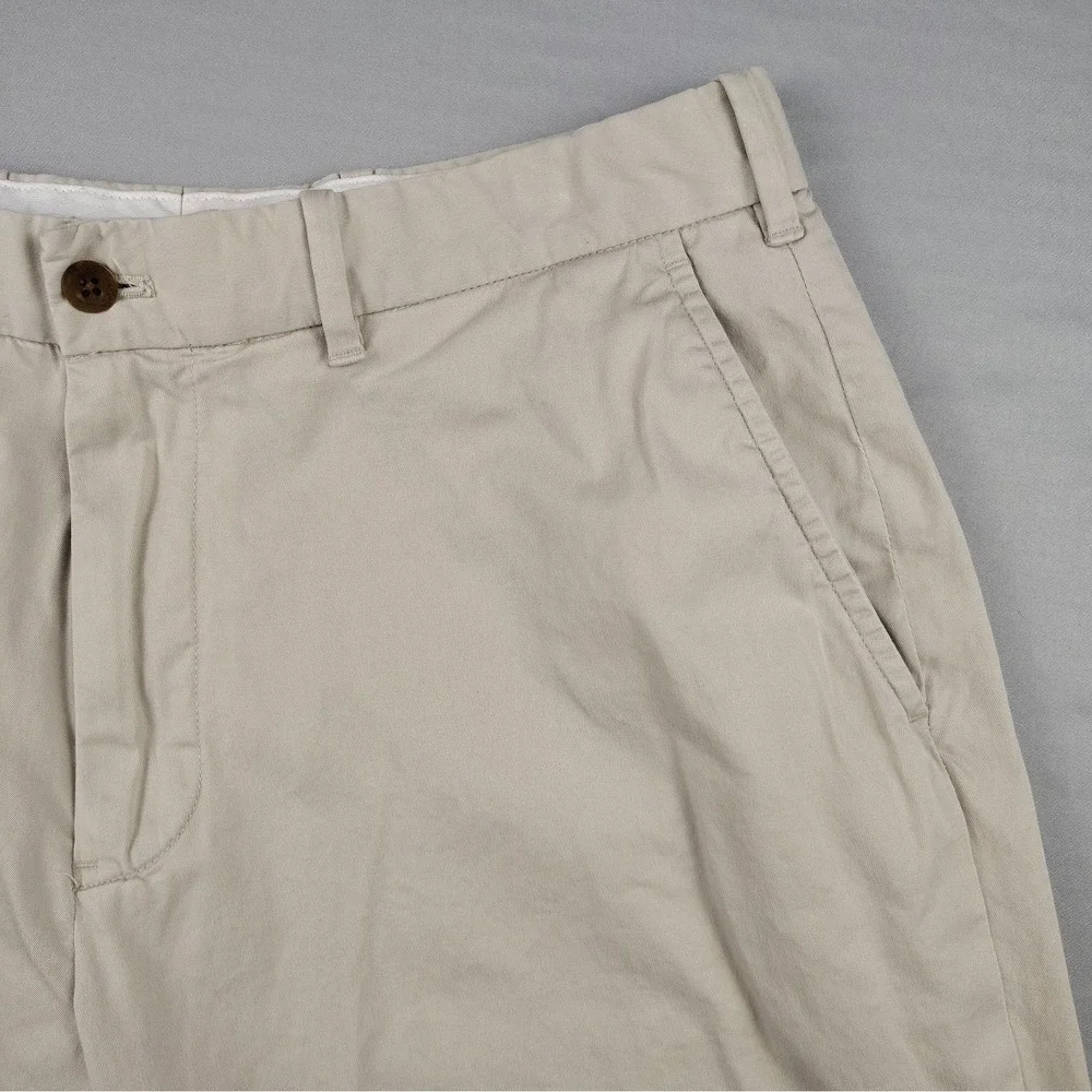 Polo Golf Ralph Lauren Shorts Mens 32 Beige Stretch Chino Golf Classic Fit Crest
